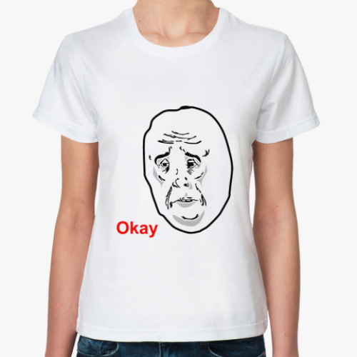 Классическая футболка Okay