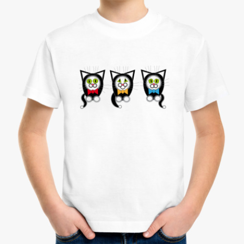 Детская футболка Кошачий хор
