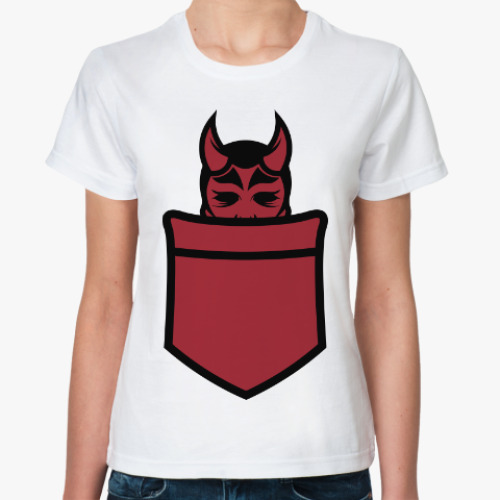 Классическая футболка Дьявол
