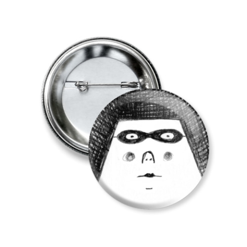 Значок 37мм Decadent Face