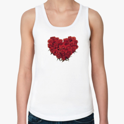 Женская майка Heart of Rose
