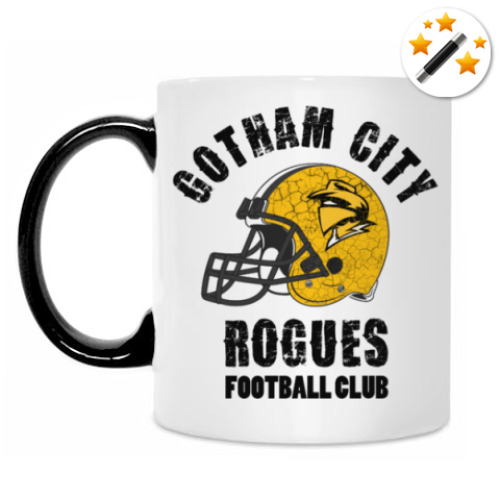 Кружка-хамелеон Gotham Rogues Football Club
