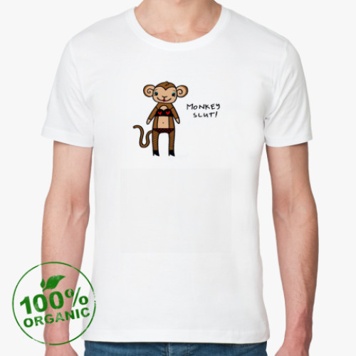 Футболка из органик-хлопка Monkeyslut