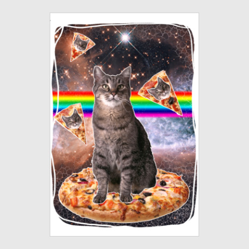 Постер Космический кот