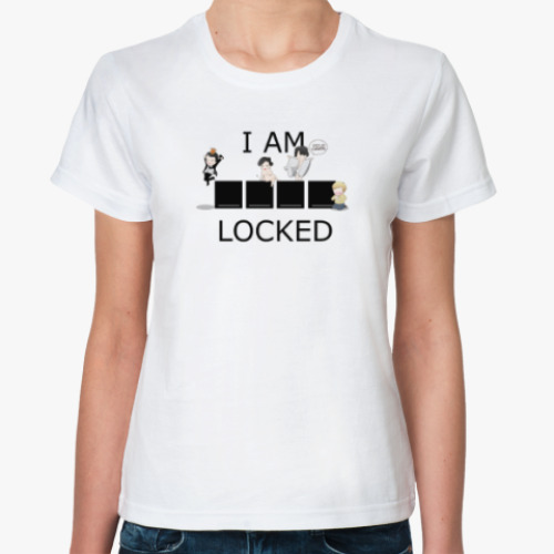 Классическая футболка I Am Sherlocked
