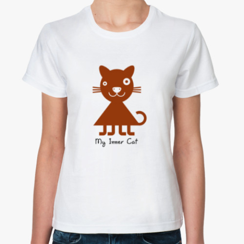 Классическая футболка My Inner Cat