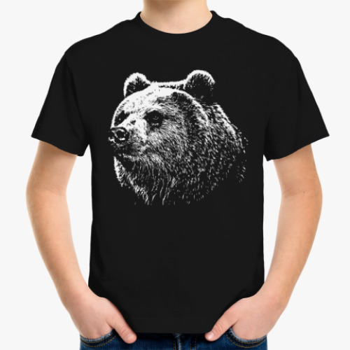 Детская футболка Медведь
