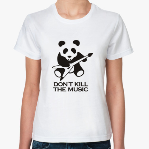 Классическая футболка Don't Kill The Music