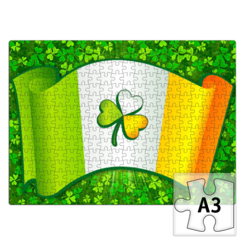 Пазл Irish flag