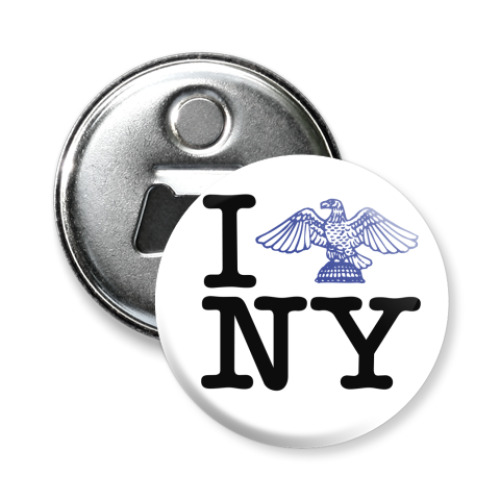 Магнит-открывашка I Love NY