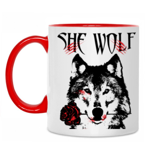Кружка She Wolf - Волчица