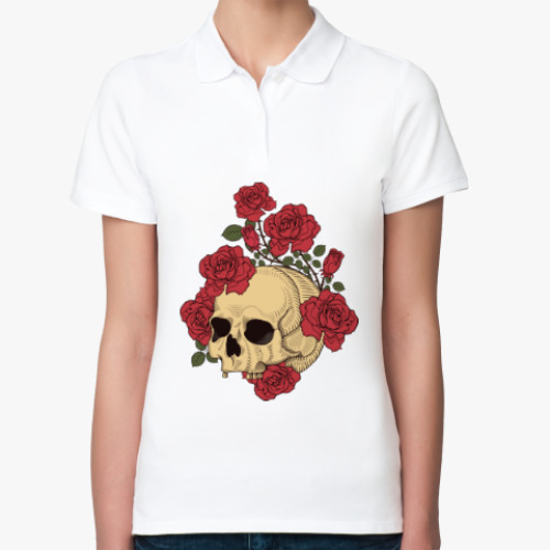 Женская рубашка поло The Dead Garden