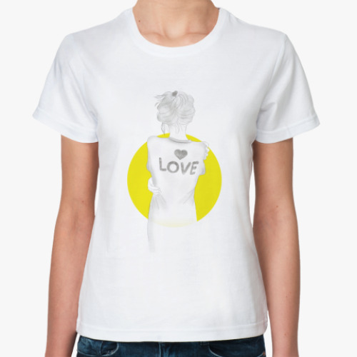 Классическая футболка Girl Love
