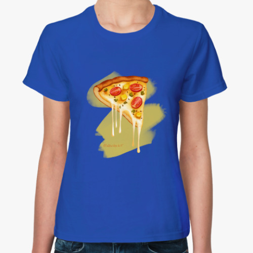 Женская футболка 'Pizza'