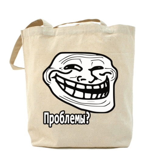 Сумка шоппер TrollFace Rus