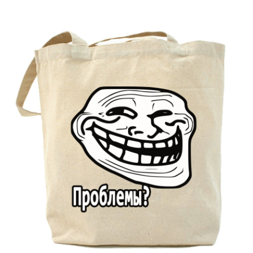 Сумка шоппер  TrollFace Rus