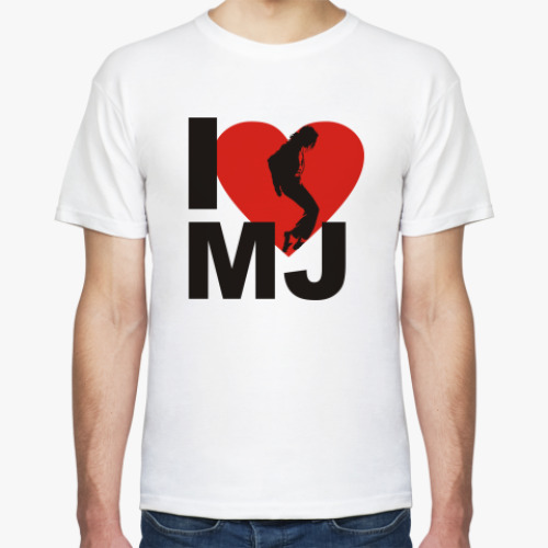 Футболка I love MJ