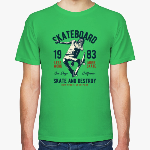 Футболка skateboard 1983