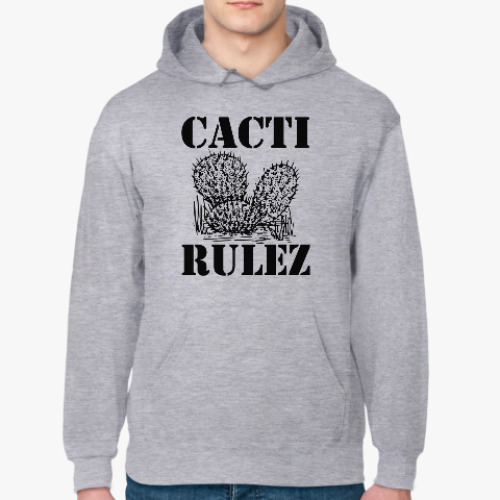 Толстовка худи Cacti Rulez