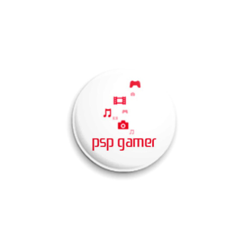 Значок 25мм PSP Gamer