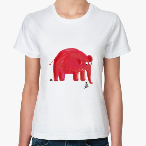 Классическая футболка elephant