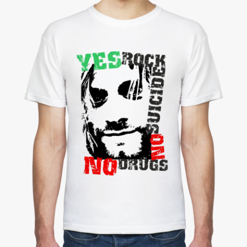 Футболка Yes Rock No Drugs