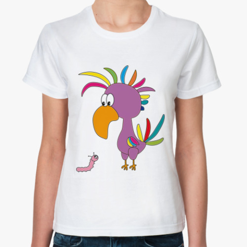 Классическая футболка   Bird