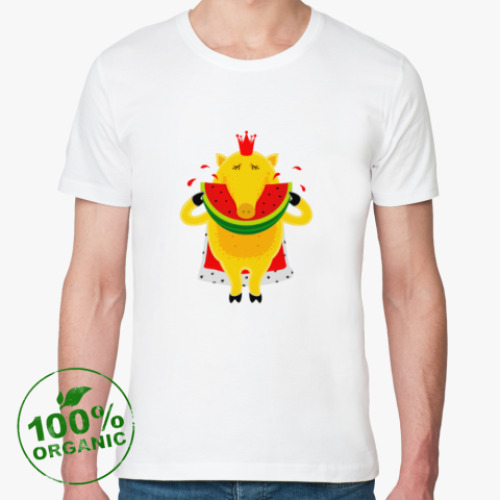 Футболка из органик-хлопка Королевский бекон