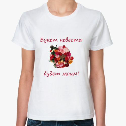Классическая футболка Flower