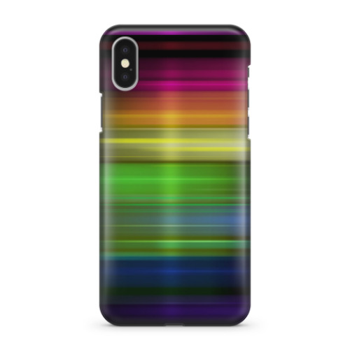 Чехол для iPhone X Спектр