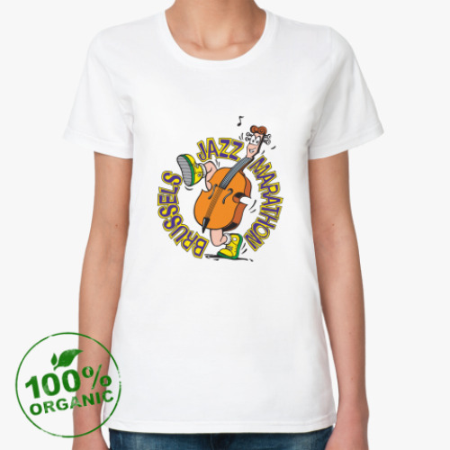 Женская футболка из органик-хлопка 'Jazz'