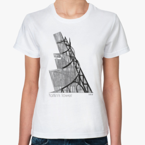 Классическая футболка Башня Татлина