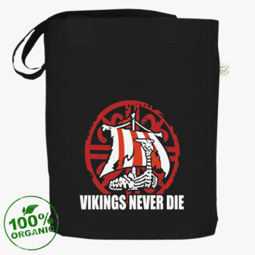 Сумка шоппер Vikingsneverdie