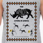The animals living in Africa