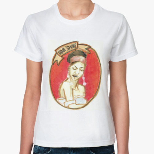 Классическая футболка Нина Симон (Nina Simone)