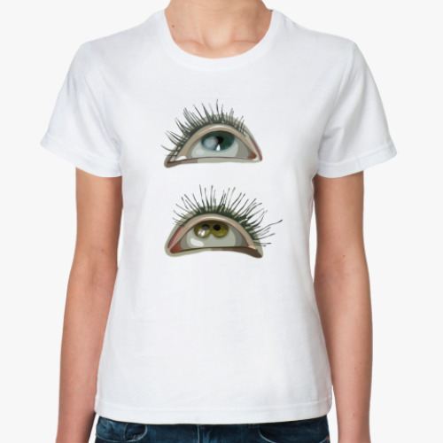 Классическая футболка Глаза