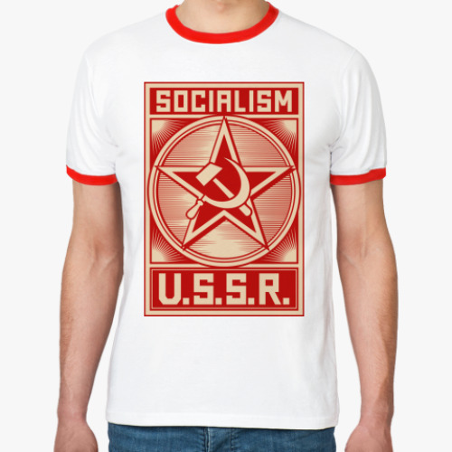 Футболка Ringer-T Советский Союз
