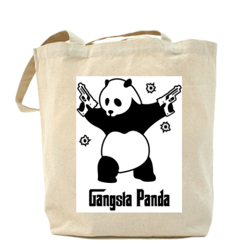 Сумка шоппер Gangsta panda