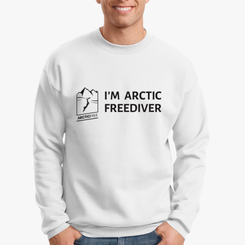 Свитшот I'm Arctic Freediver