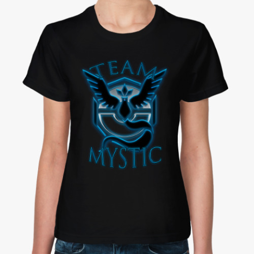 Женская футболка Pokemon GO (Team Mystic)