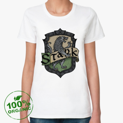 Женская футболка из органик-хлопка Stark . Игра престолов