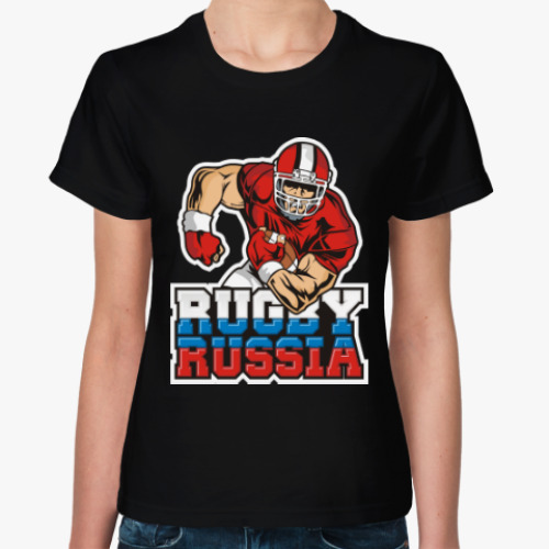 Женская футболка Регби Rugby