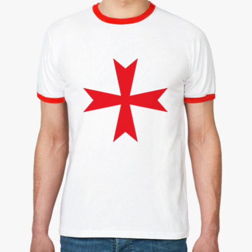 Футболка Ringer-T Maltese Cross