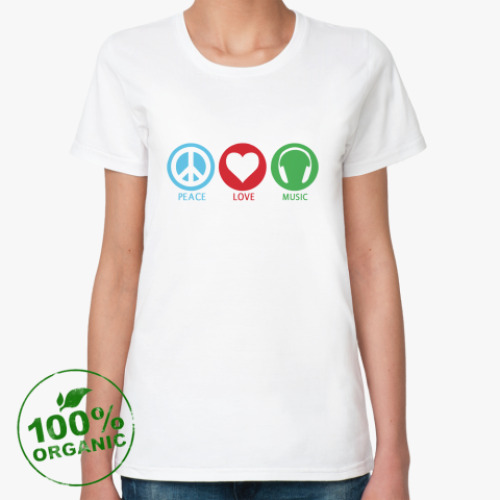 Женская футболка из органик-хлопка  Only