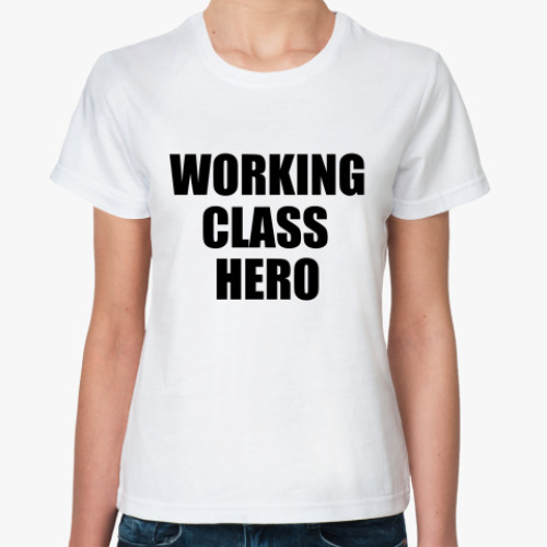 Классическая футболка John Lennon -Working