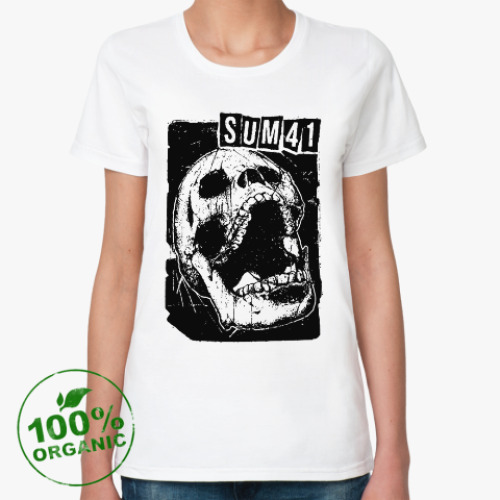 Женская футболка из органик-хлопка Sum 41