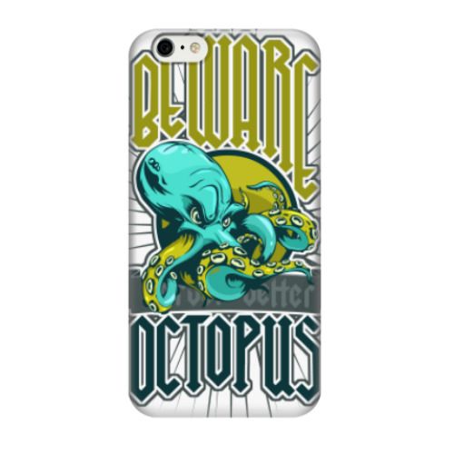 Чехол для iPhone 6/6s Beware octopus