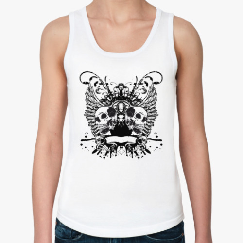 Женская майка Skulls