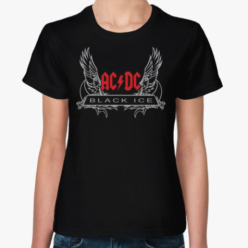 Женская футболка AC/DC