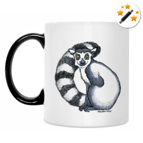 Кружка-хамелеон Crazy Lemur